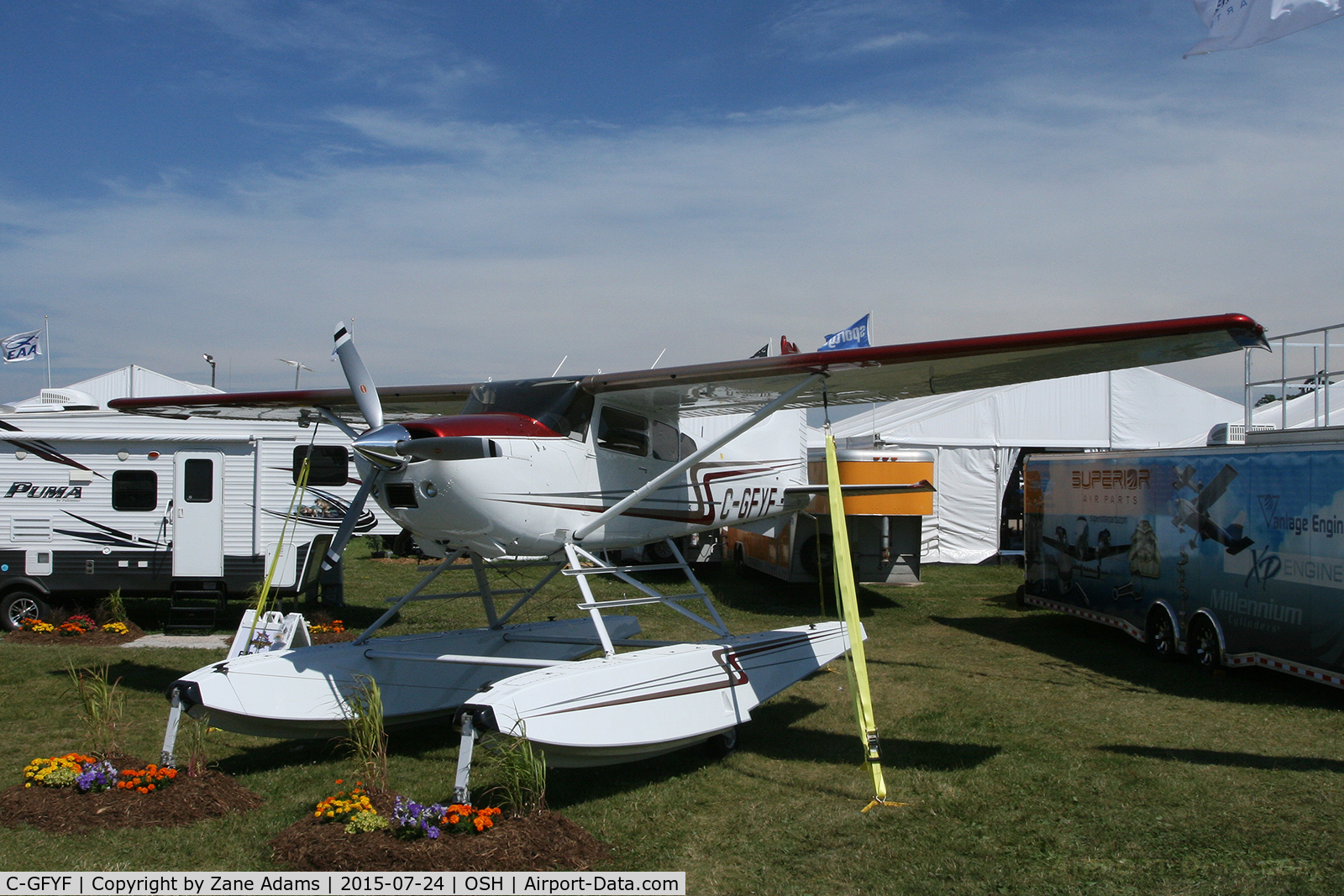 C-GFYF, 1976 Cessna A185F Skywagon 185 C/N 18503061, 2015 EAA AirVenture - Oshkosh, Wisconsin