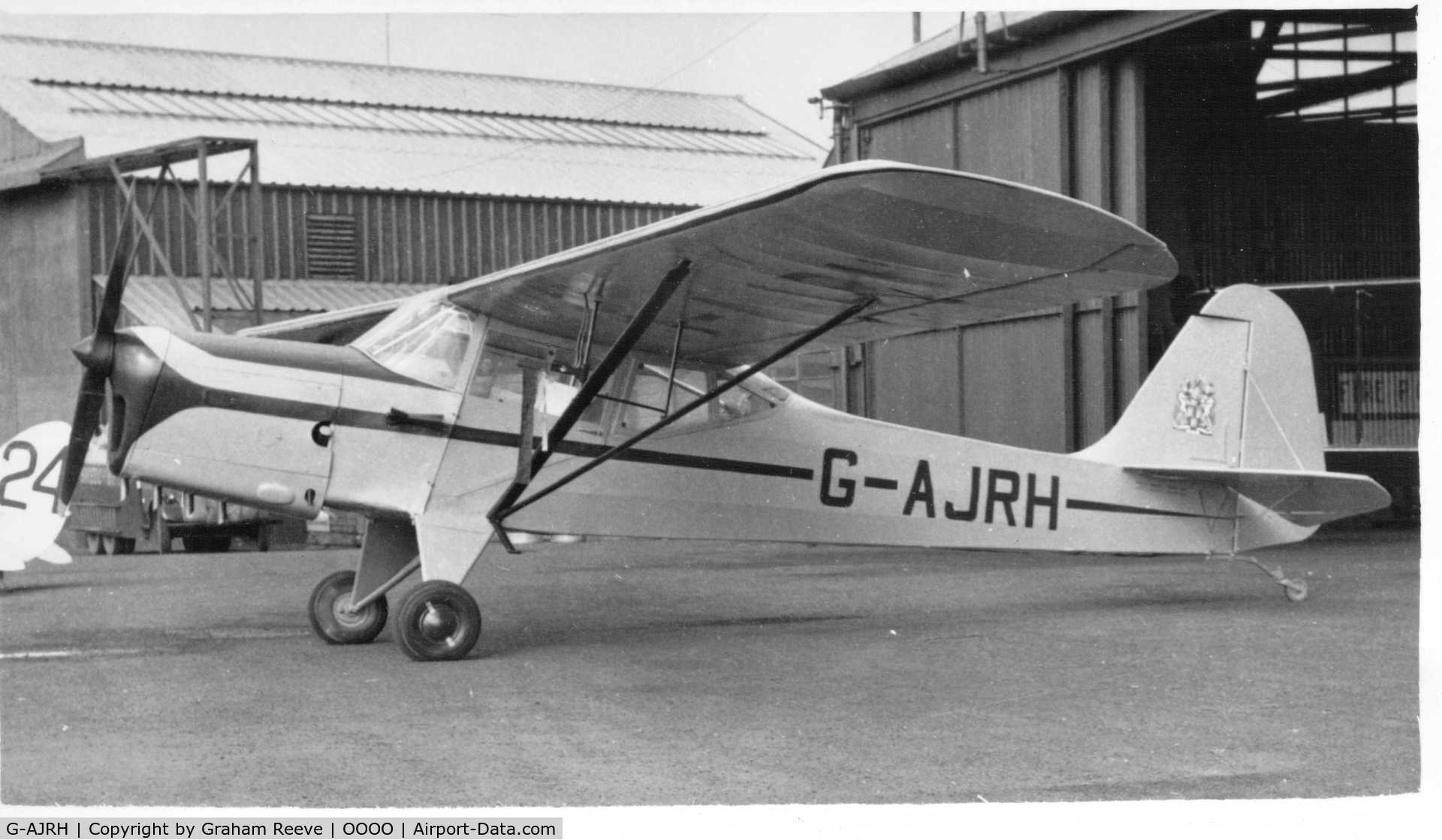 G-AJRH, 1947 Auster J-1N Alpha C/N 2606, Recently discovered picture, hence no details.