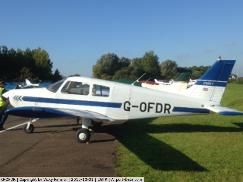 G-OFDR, 1989 Piper PA-28-161 Cadet C/N 2841286, With new G-OFDR registration.