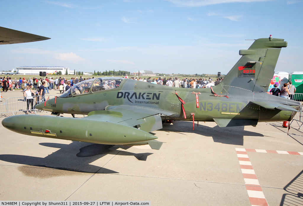 N348EM, 1991 Aermacchi MB-339CB C/N 6829/180, Exhibited during FNI Airshow 2015