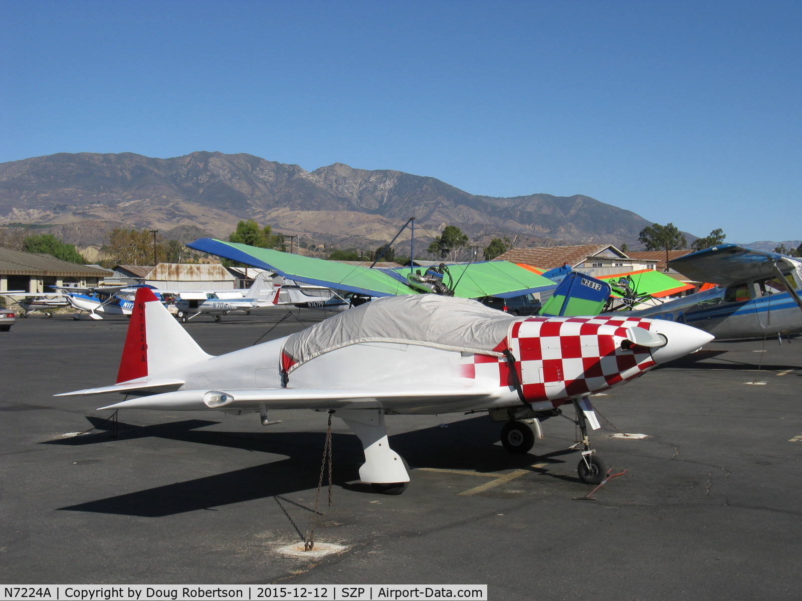 N7224A, 1998 Osprey GP-4 C/N 8, 1998 Baum PEREIRA GP4, Lycoming IO-360-A1A 200 Hp, 240 mph cruise, 2,200 fpm rate of climb, 1,200 mile range, all wood, retractable tri-gear, Experimental class speedster