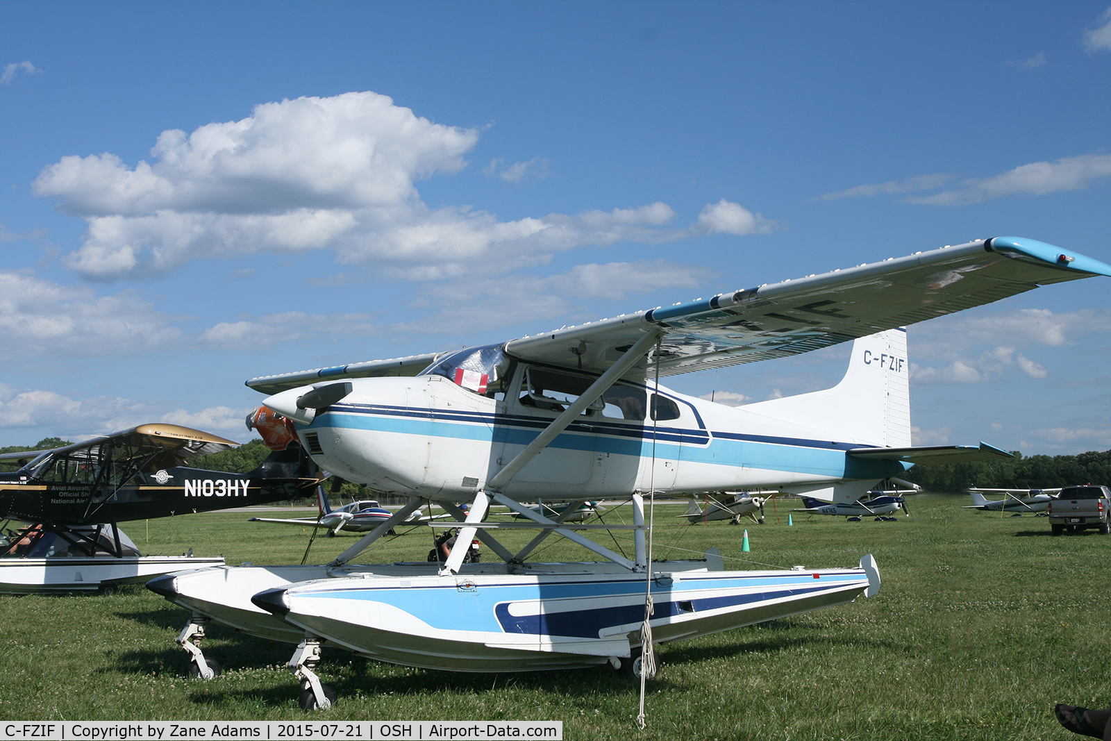 C-FZIF, 1970 Cessna A185E Skywagon 185 C/N 18501852, 2015 EAA AirVenture - Oshkosh, Wisconsin