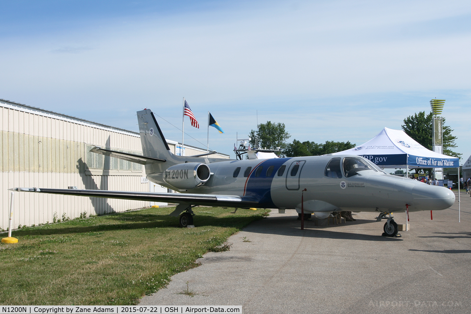 N1200N, 1992 Cessna 550 Citation II C/N 550-0681, 2015 EAA AirVenture - Oshkosh, Wisconsin