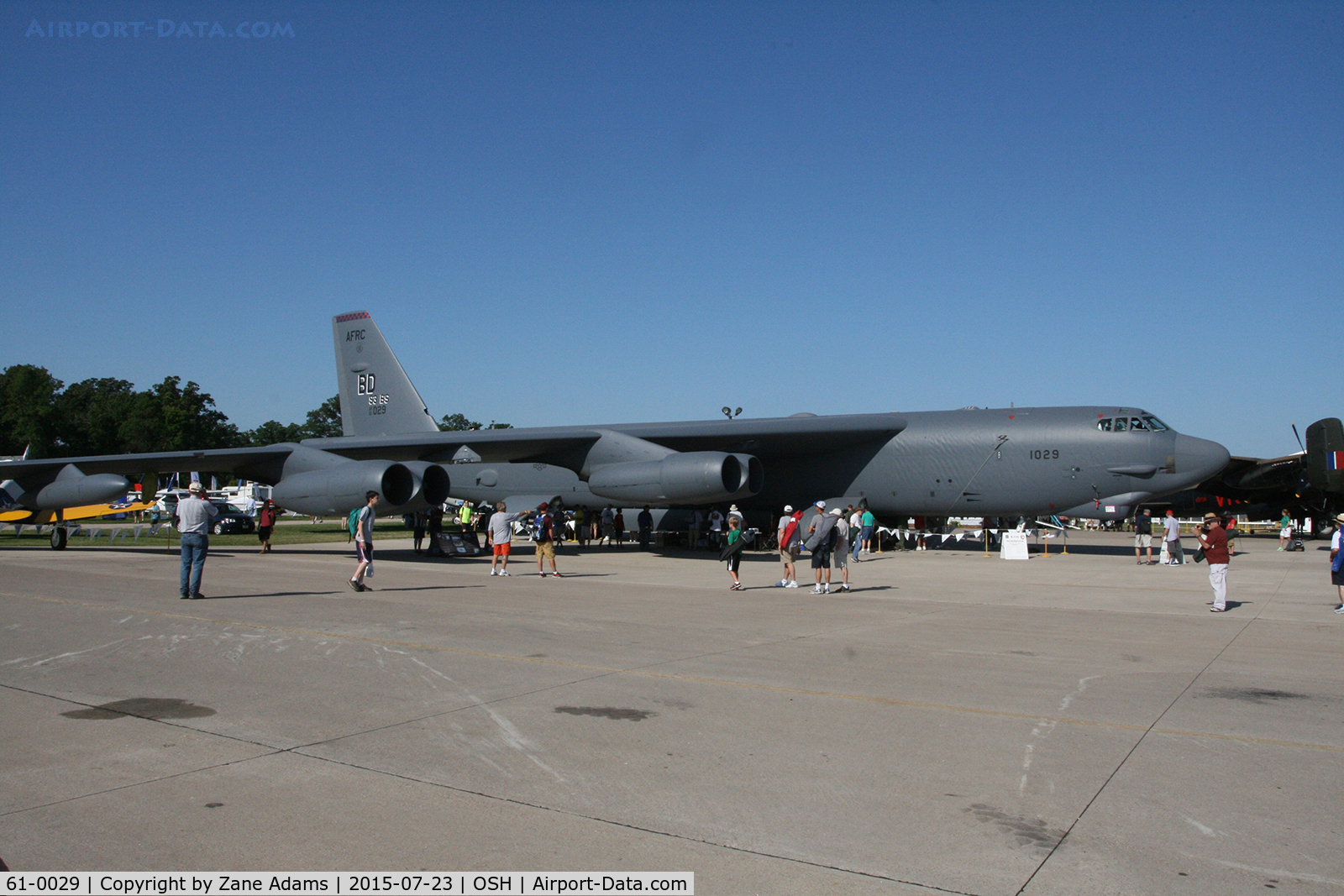 61-0029, 1961 Boeing B-52H Stratofortress C/N 464456, 2015 - EAA AirVenture - Oshkosh Wisconsin.