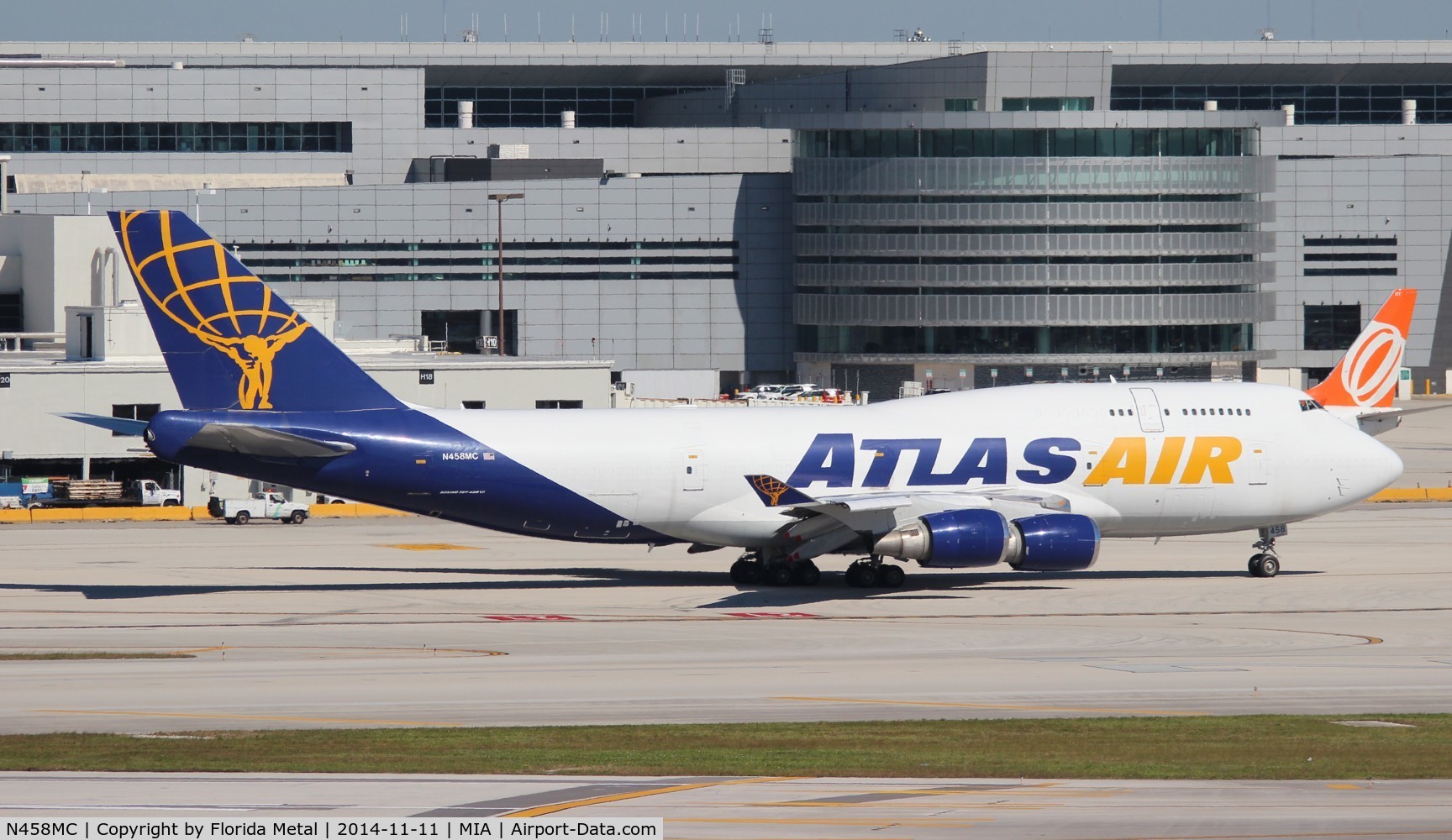 N458MC, 1994 Boeing 747-446F C/N 26356, Atlas Air