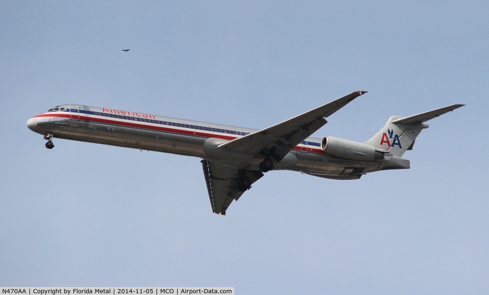 N470AA, 1988 McDonnell Douglas MD-82 (DC-9-82) C/N 49600, American