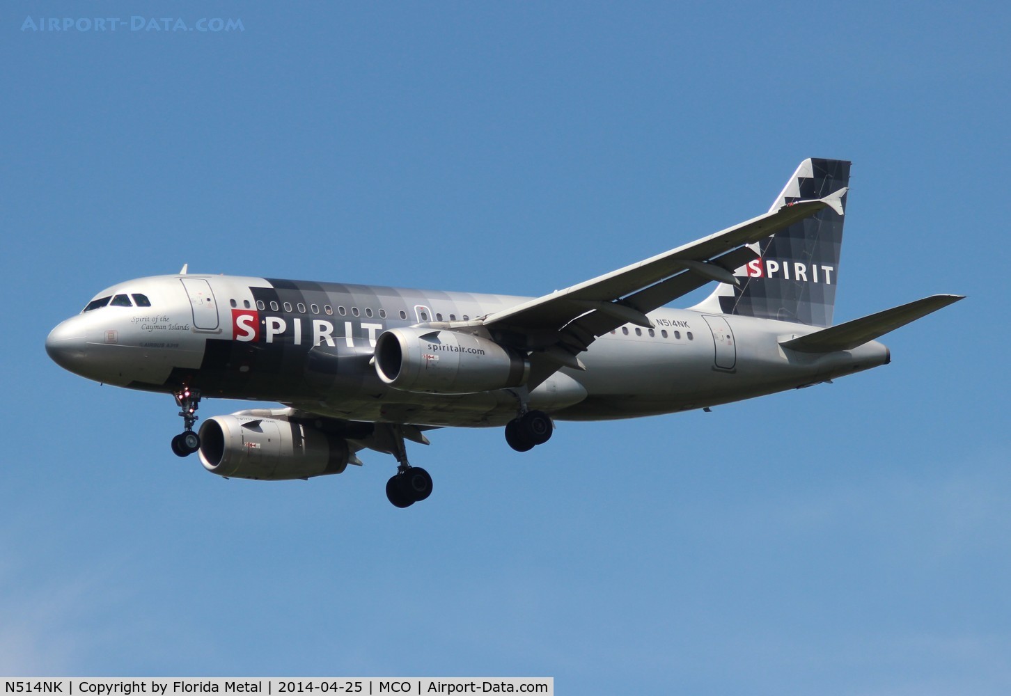 N514NK, 2006 Airbus A319-132 C/N 2679, Spirit