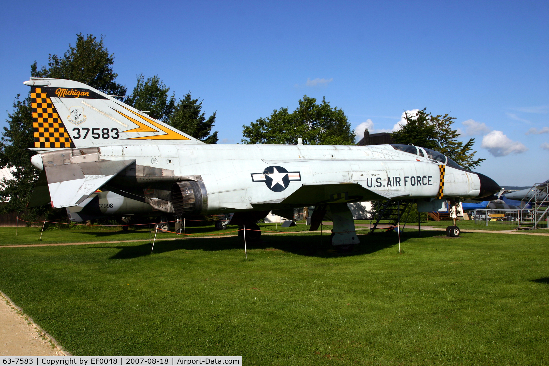 63-7583, 1963 McDonnell F-4C Phantom II C/N 635, Junior Museum Germany