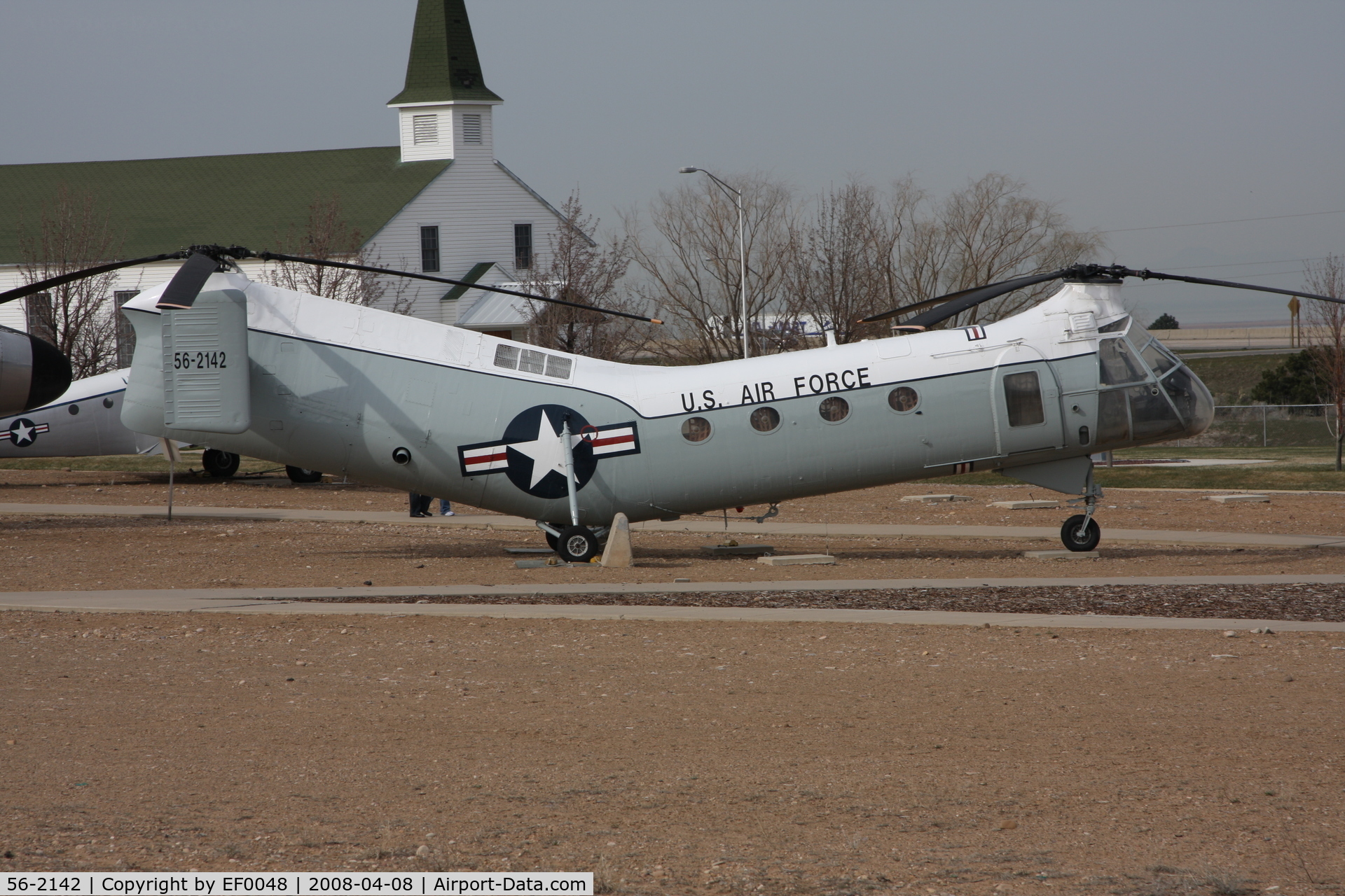 56-2142, 1956 Piasecki H-21C Shawnee C/N C.304, shawnee