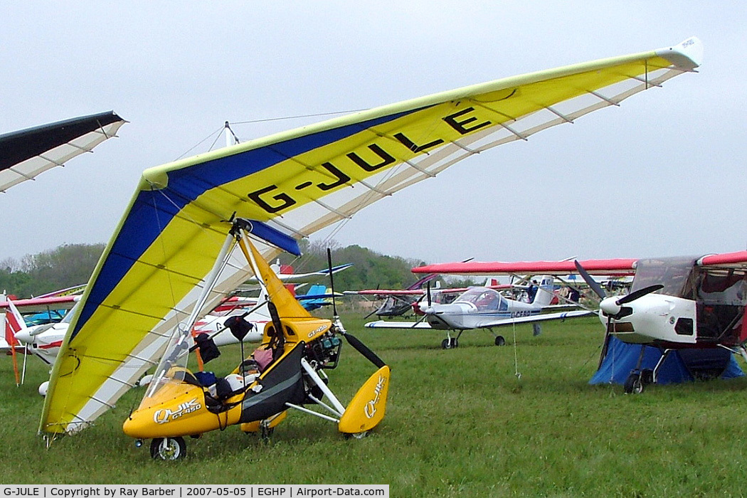 G-JULE, 2006 P&M Aviation Quik GT450 C/N 8219, P & M Aviation Quik GT450 [8219] Popham~G 05/05/2007