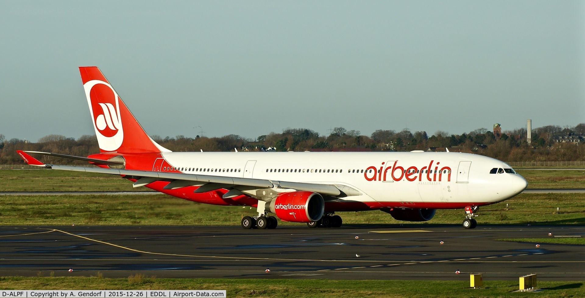 D-ALPF, 2002 Airbus A330-223 C/N 476, Air Berlin, is here on taxiway 