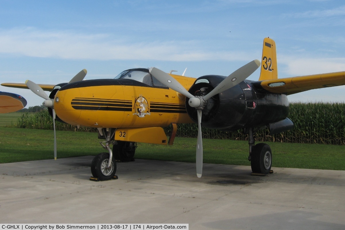 C-GHLX, 1944 Douglas A-26C Invader C/N 29227, Champagne Aviation Museum - Urbana, Ohio