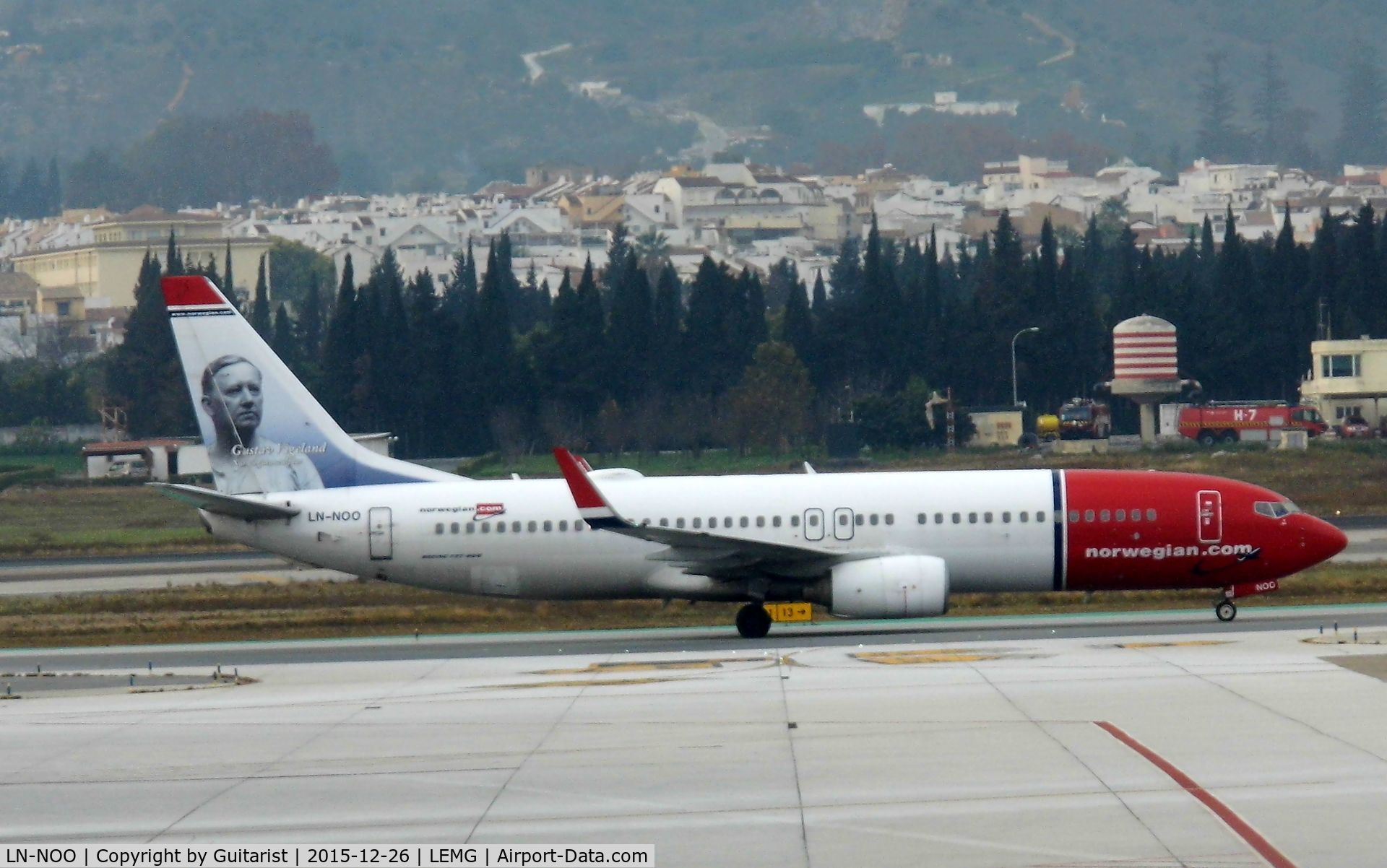 LN-NOO, 2003 Boeing 737-86Q C/N 30289, At Malaga