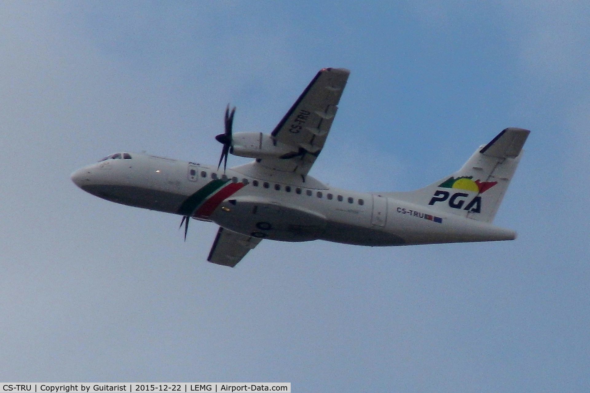 CS-TRU, 2014 ATR 42-600 C/N 1011, At Malaga