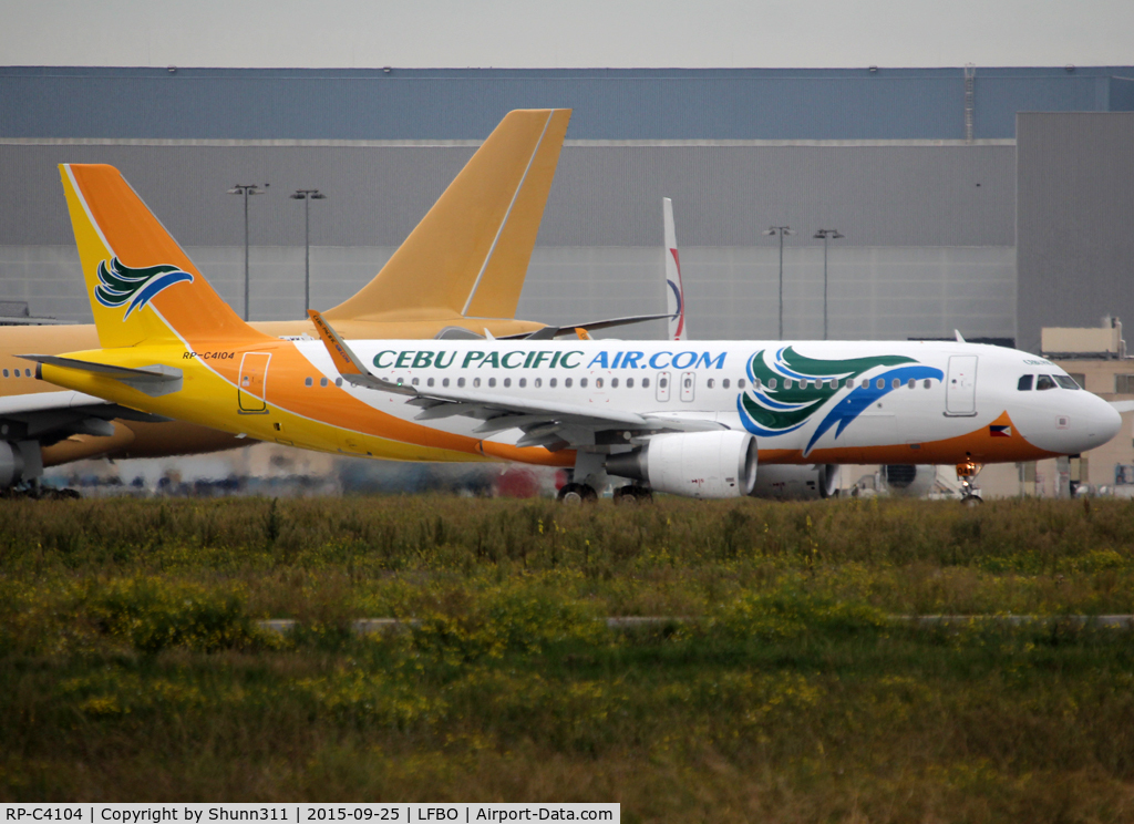 RP-C4104, 2015 Airbus A320-214 C/N 6741, Delivery day...
