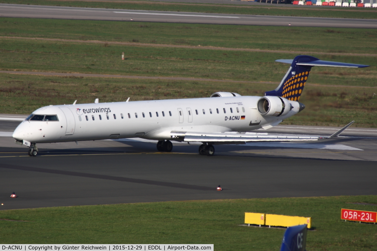 D-ACNU, 2011 Bombardier CRJ-900 NG (CL-600-2D24) C/N 15265, Arriving