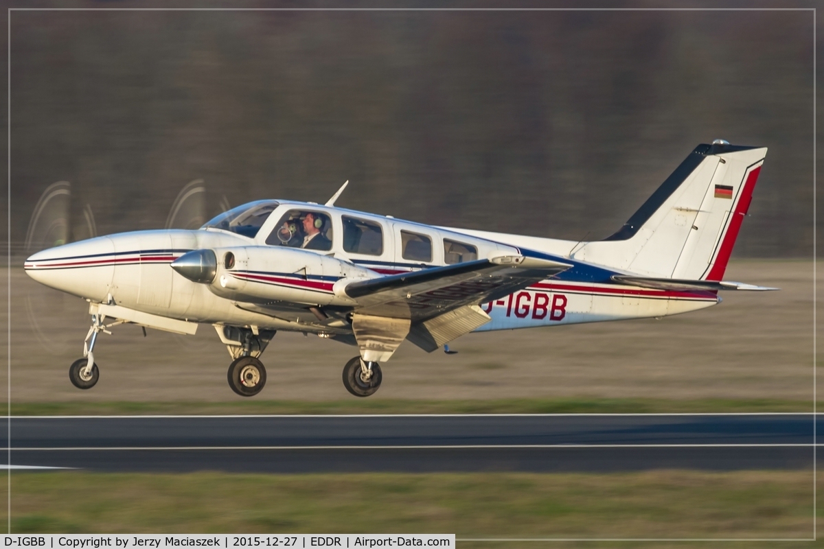 D-IGBB, 1979 Beech 58P Pressurized Baron C/N TJ-193, Beech 58P Pressurized