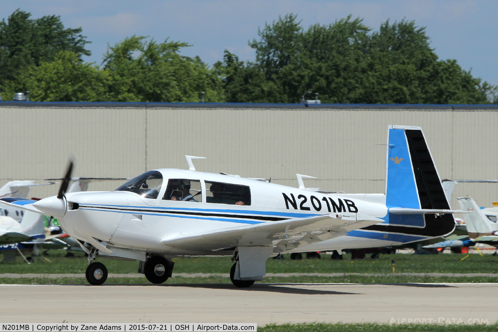 N201MB, 1977 Mooney M20J 201 C/N 24-0098, 2015 EAA AirVenture - Oshkosh, Wisconsin