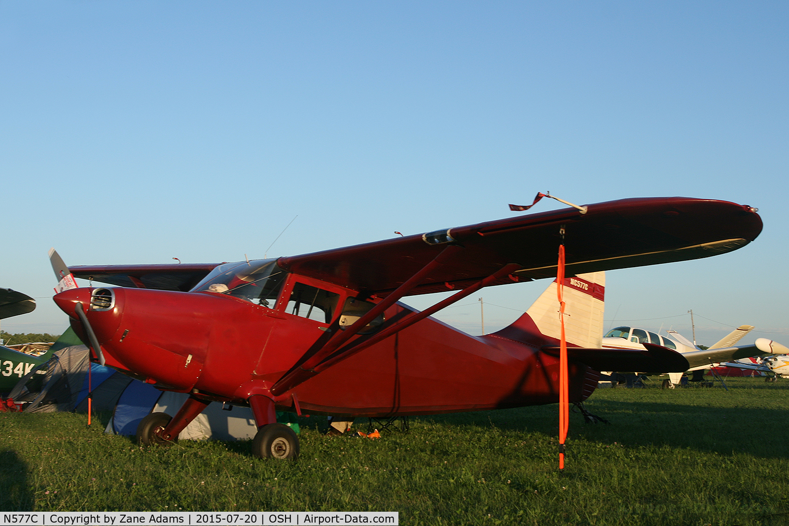 N577C, 1947 Stinson 108-3 Voyager C/N 108-3577, 2015 EAA AirVenture - Oshkosh, Wisconsin