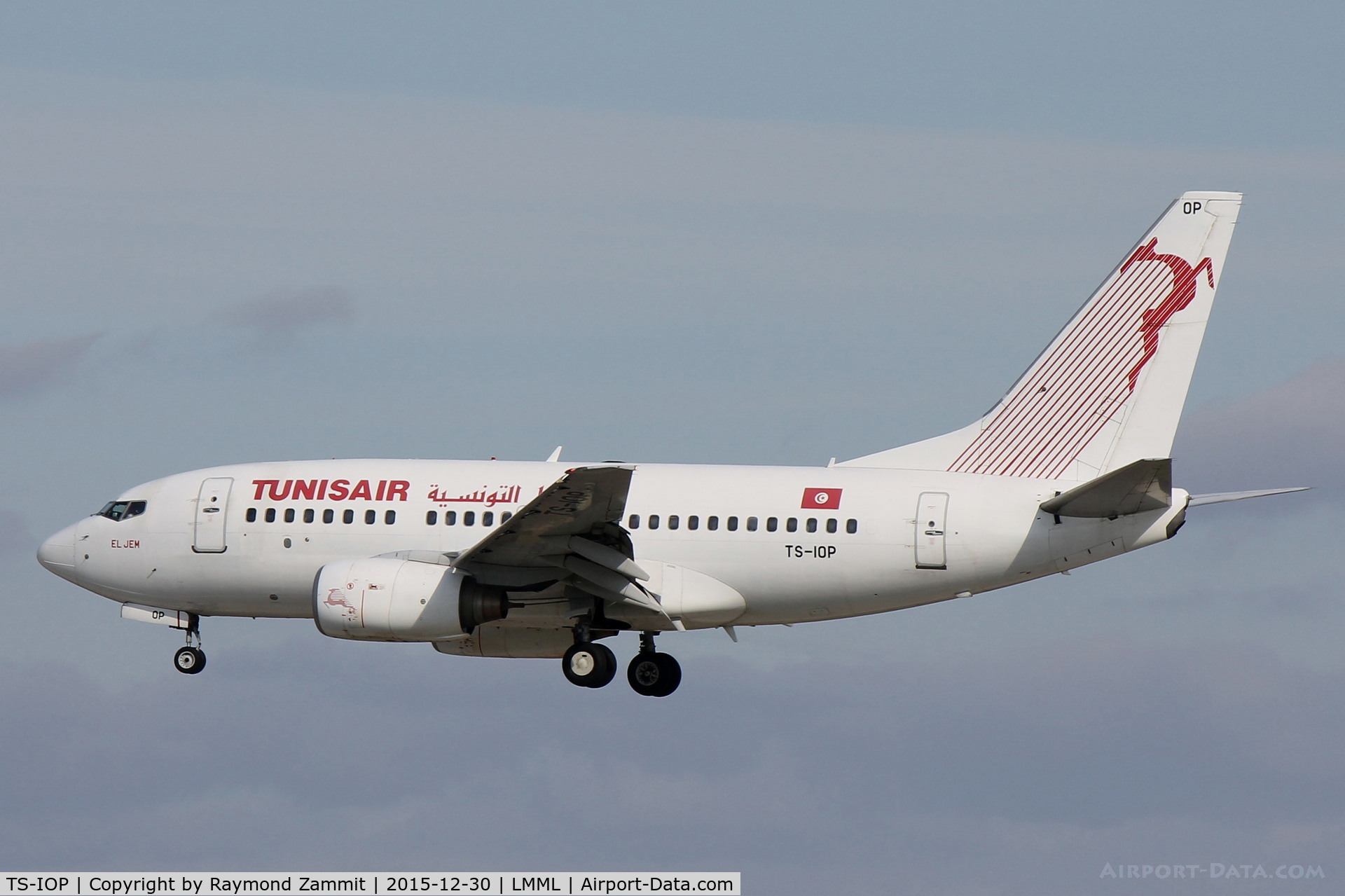 TS-IOP, 2000 Boeing 737-6H3 C/N 29500, B737-600 TS-IOP Tunisair
