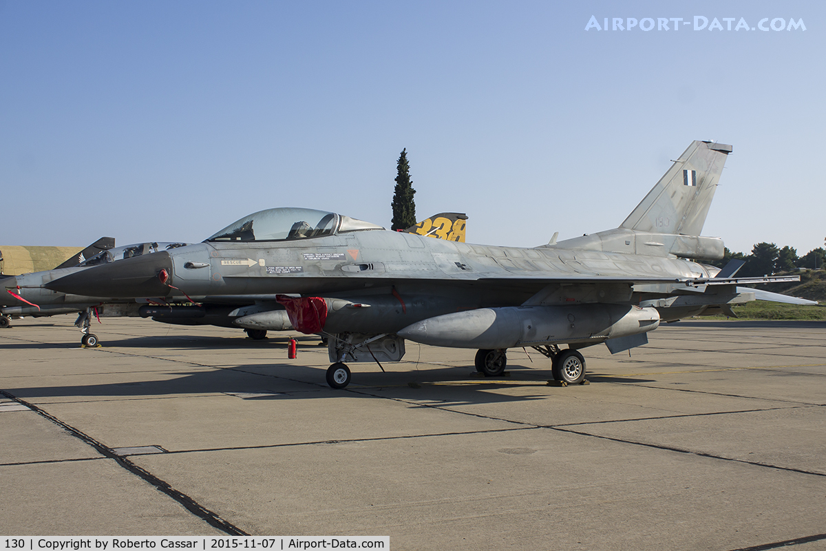 130, 1988 General Dynamics F-16C Fighting Falcon C/N 2Y-21, Hellenic Air Force Days 2015 - Tanagra Air Base