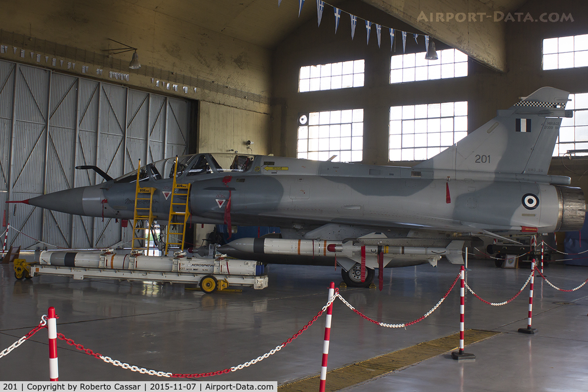 201, Dassault Mirage 2000BG C/N 77, Hellenic Air Force Days 2015 - Tanagra Air Base