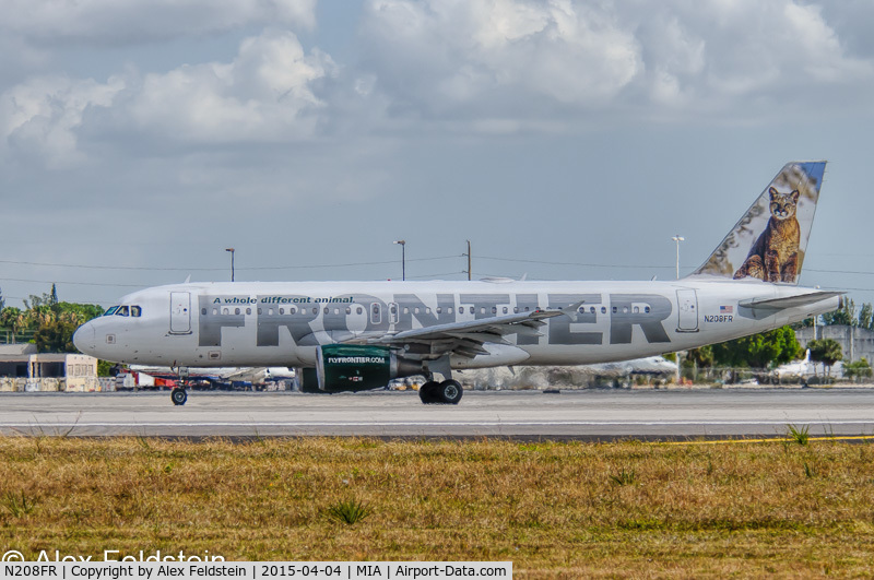 N208FR, 2011 Airbus A320-214 C/N 4562, Miami