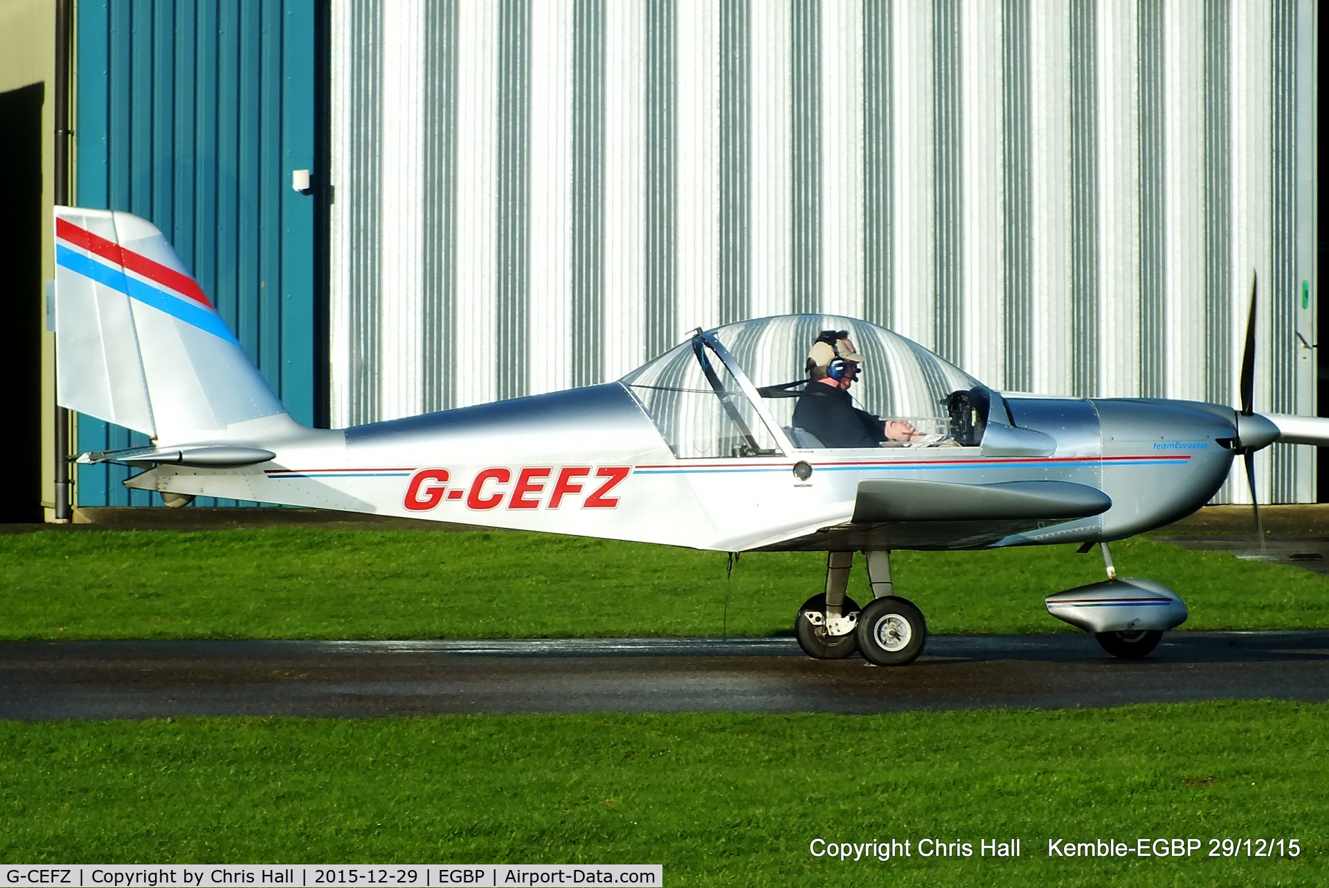 G-CEFZ, 2006 Cosmik EV-97 TeamEurostar UK C/N 2824, at Kemble