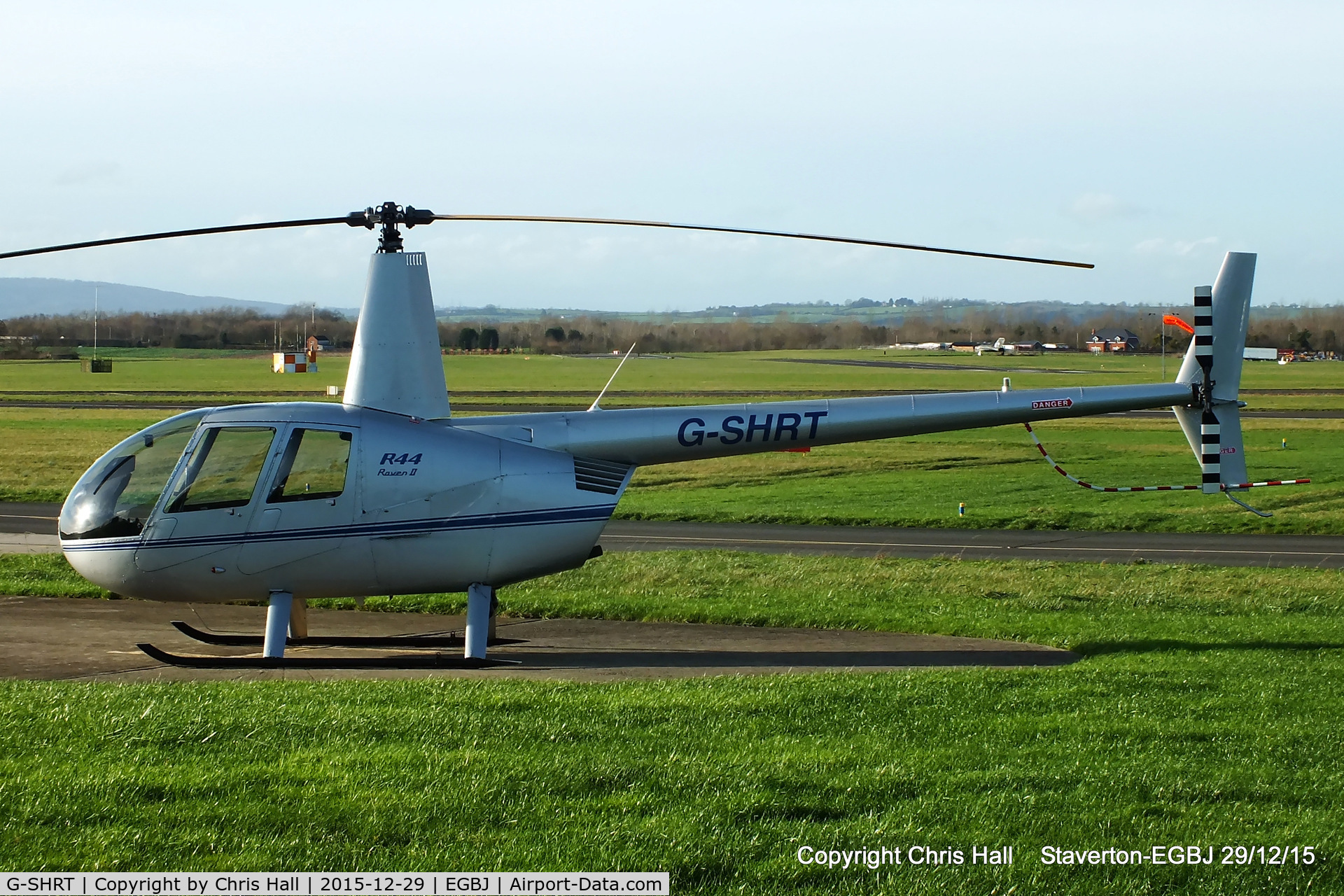 G-SHRT, 2004 Robinson R44 II C/N 10473, at Staverton