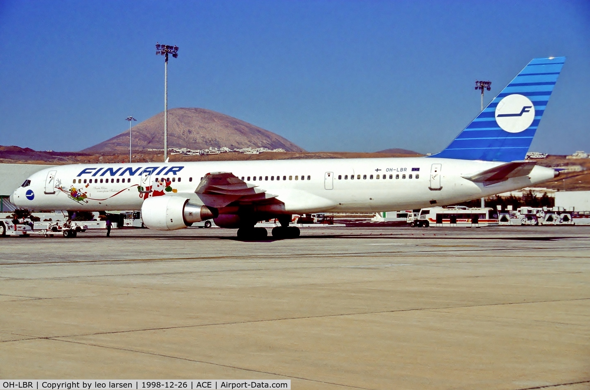 OH-LBR, 1997 Boeing 757-2Q8 C/N 28167, ACE Lanserote 26.12.98