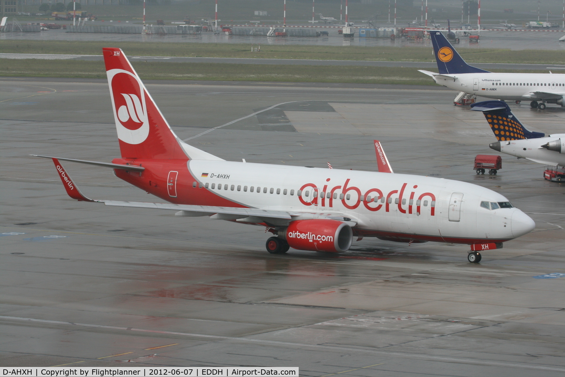 D-AHXH, 2008 Boeing 737-7K5 C/N 35282, Boeing 737-7k5 Air Berlin