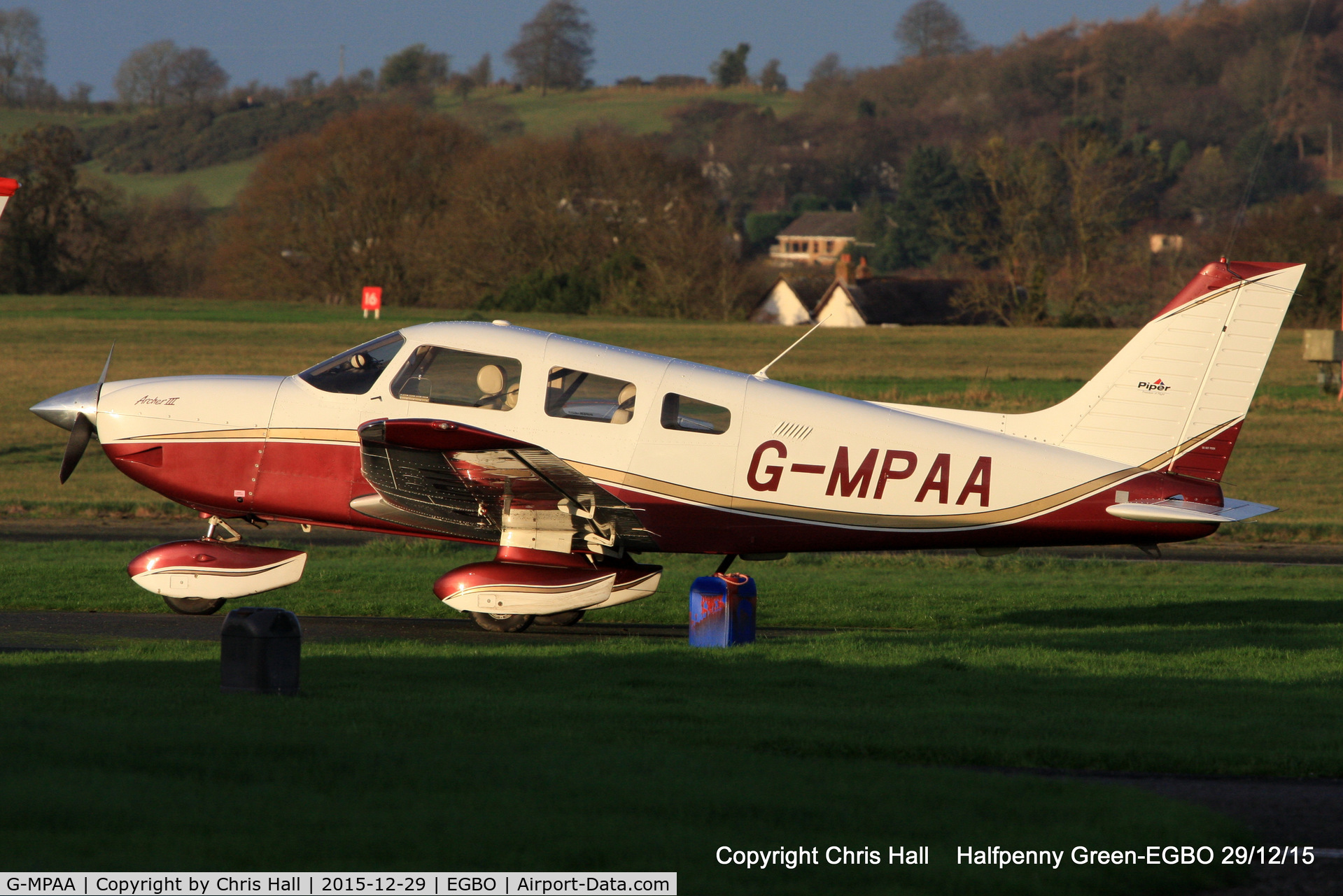 G-MPAA, 2002 Piper PA-28-181 Cherokee Archer III C/N 2843539, at Halfpenny Green