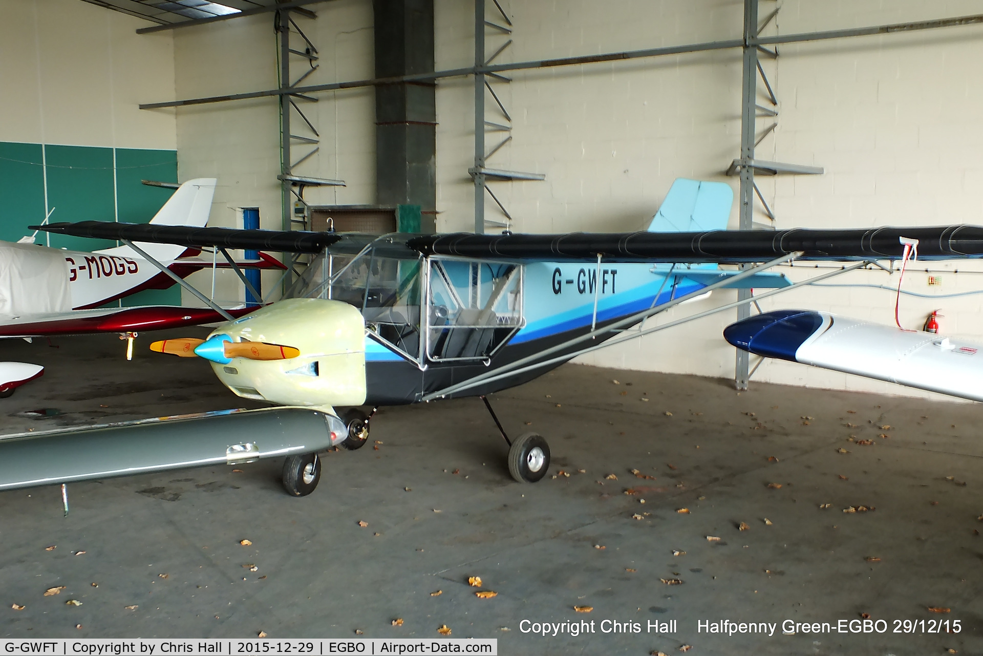 G-GWFT, 2015 Rans S-6-ES Coyote C/N LAA204-15096, at Halfpenny Green