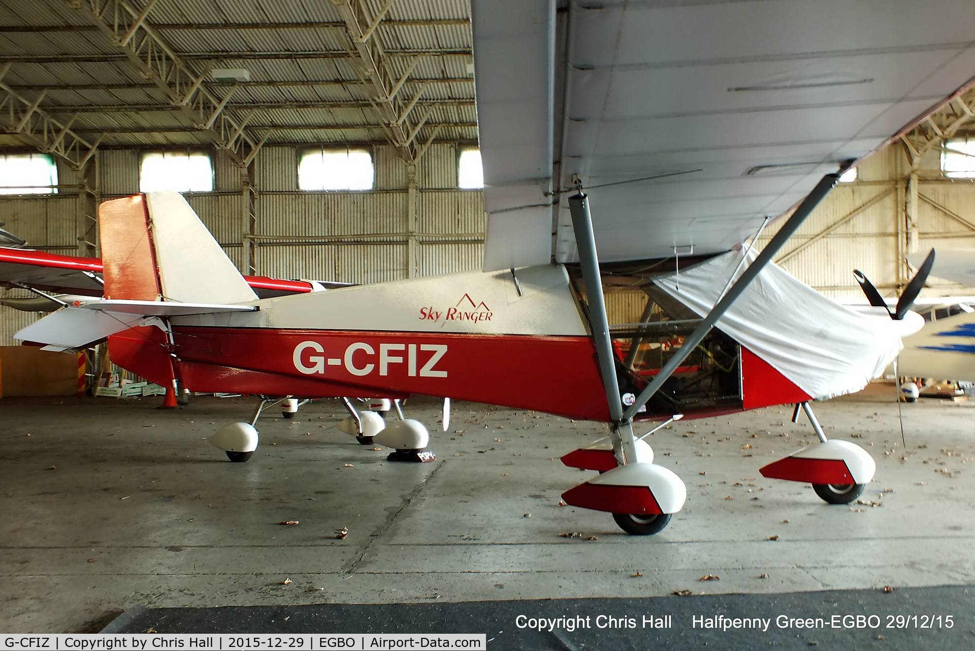 G-CFIZ, 2007 Best Off Skyranger 912(2) C/N BMAA/HB/530, at Halfpenny Green