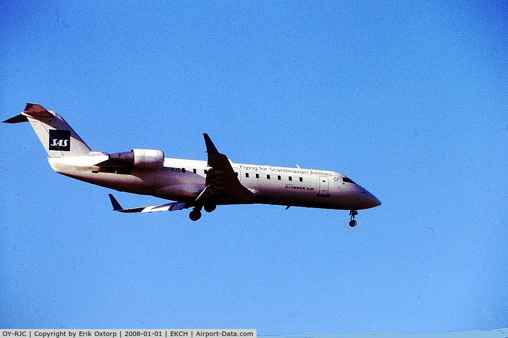 OY-RJC, 1993 Canadair CRJ-100LR (CL-600-2B19) C/N 7015, OY-RJC in CPH MAR12
