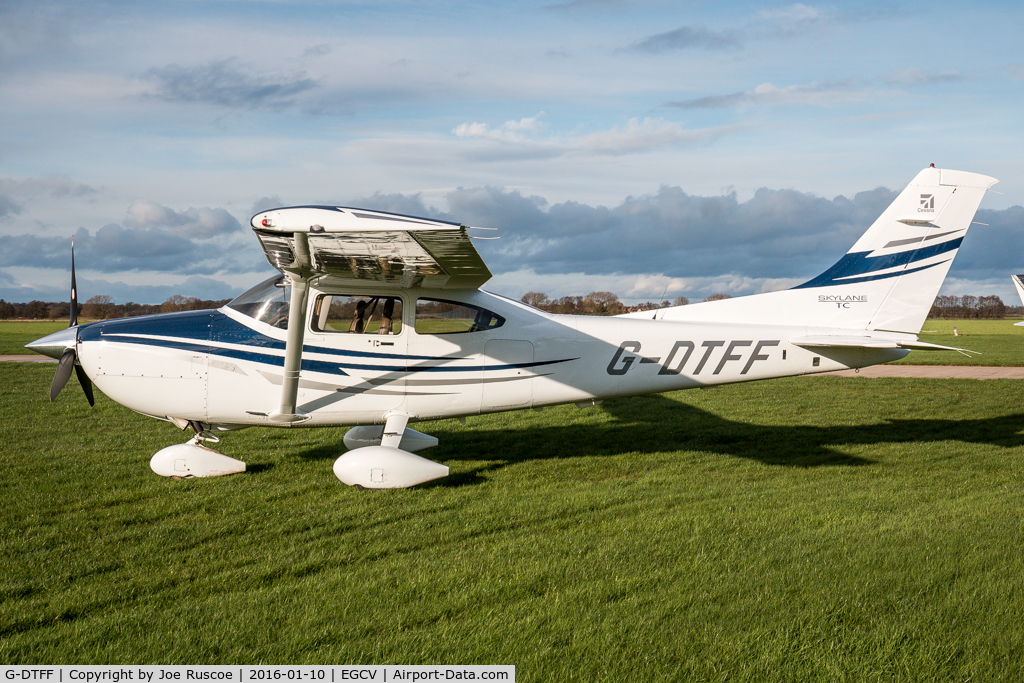 G-DTFF, 2005 Cessna T182T Turbo Skylane C/N T18208474, G-DTFF at Sleap Airfield.