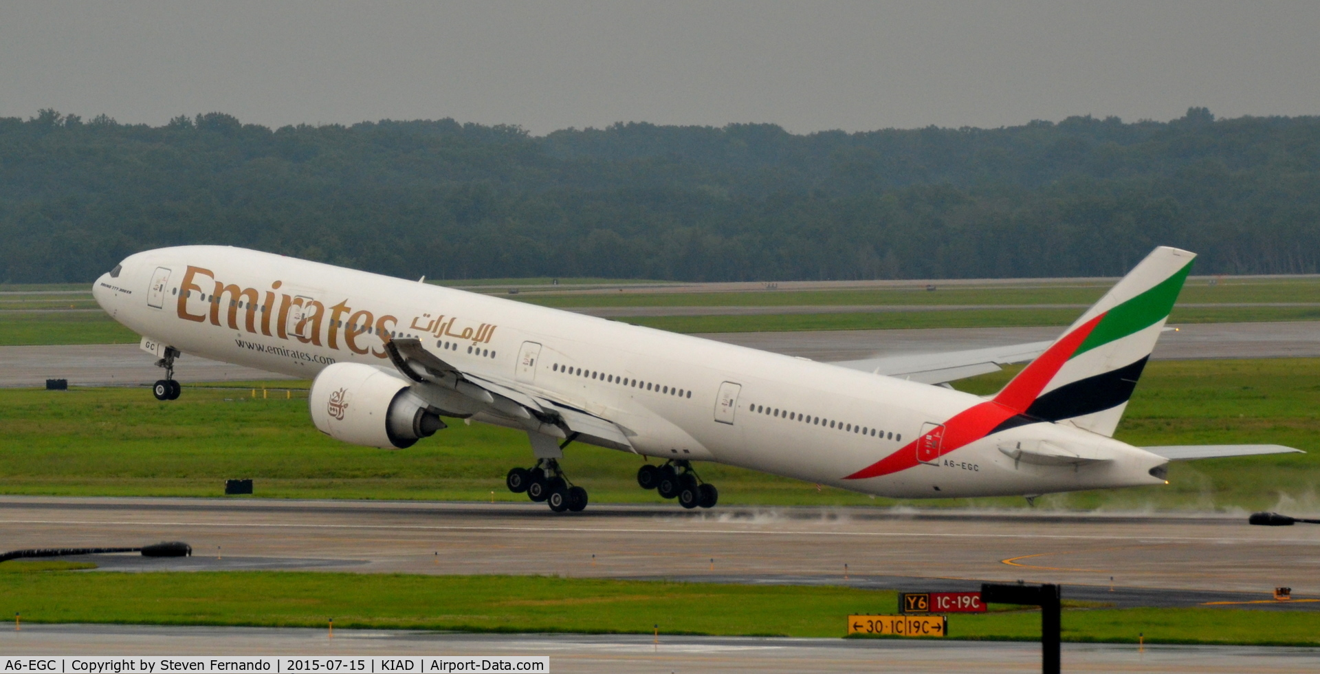 A6-EGC, 2011 Boeing 777-31H/ER C/N 35596, EK232 to Dubai