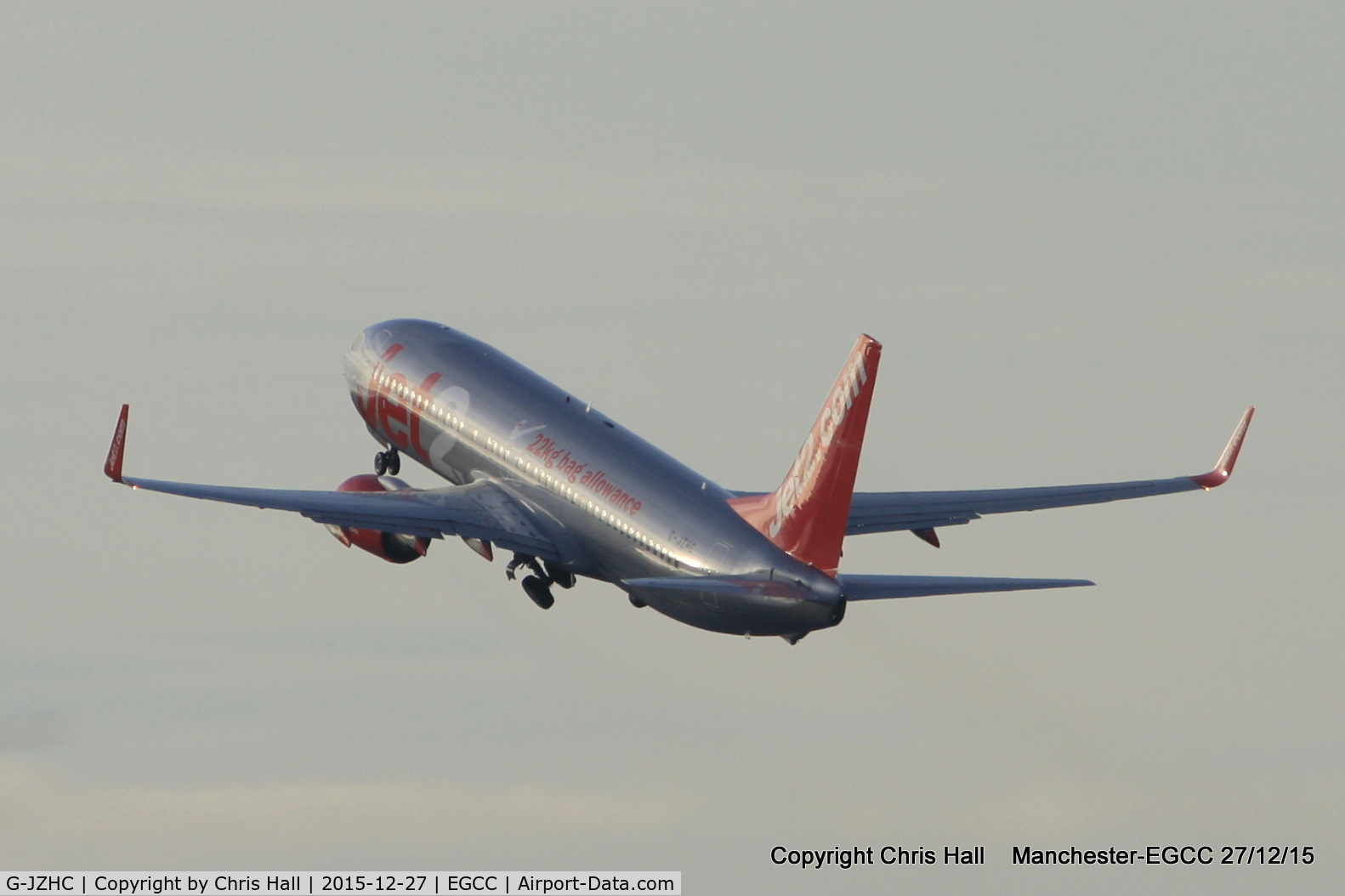 G-JZHC, 2000 Boeing 737-8K5 C/N 30593, Jet2