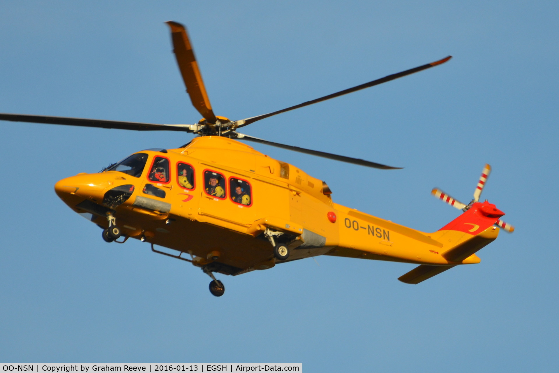 OO-NSN, 2015 AgustaWestland AW-139 C/N 31700, Now flying with a new tail logo and NHV stickers removed.