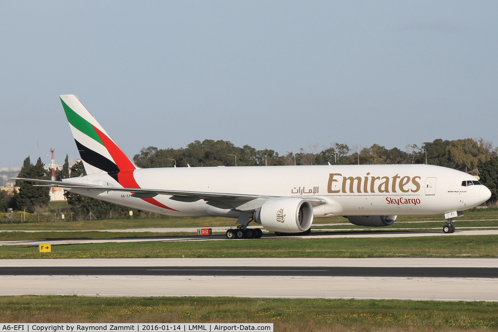 A6-EFI, 2012 Boeing 777-F1H C/N 35609, B777 A6-EFI Emirates Cargo