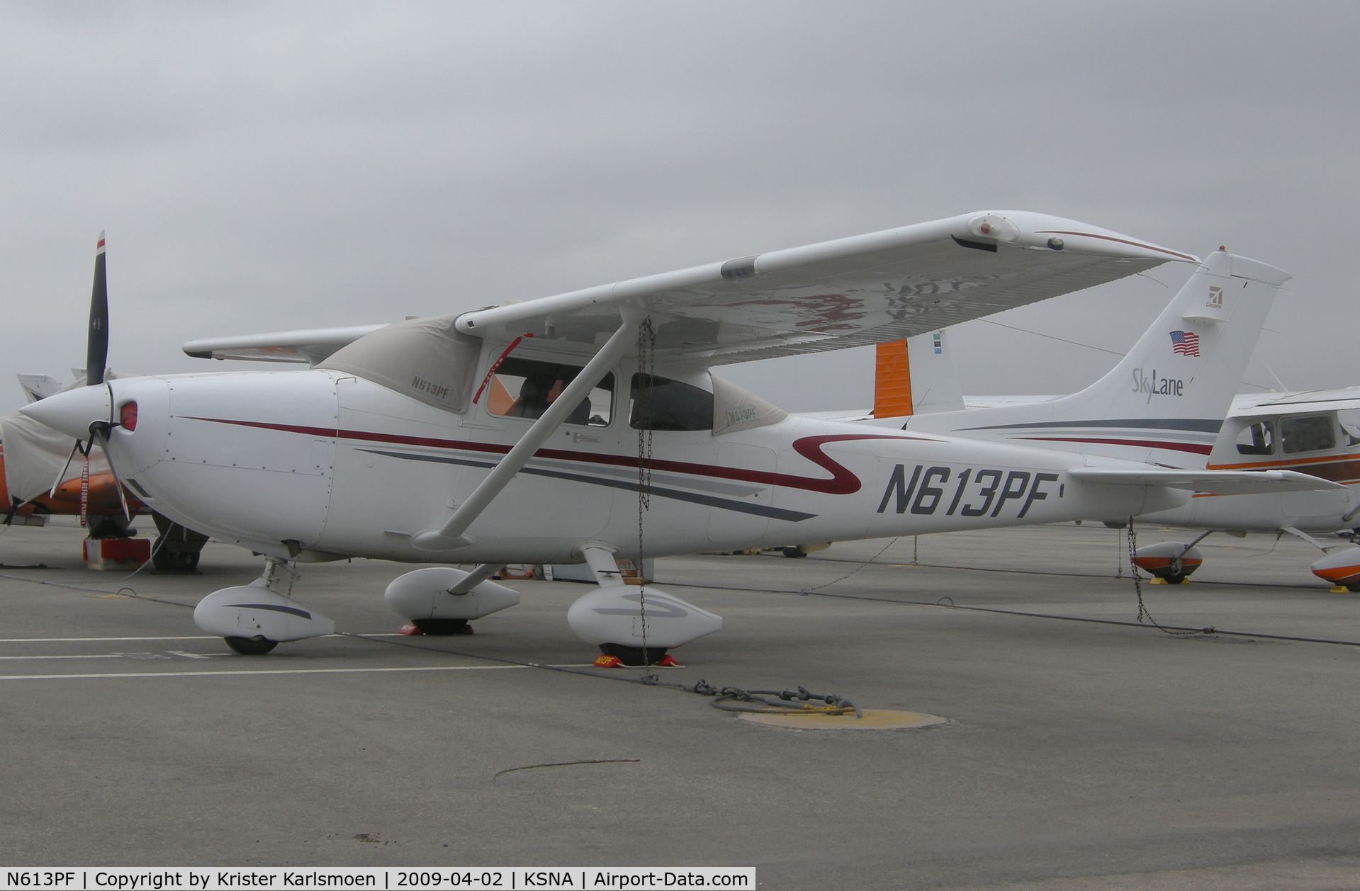 N613PF, Cessna 182T Skylane C/N 18281139, Based here.