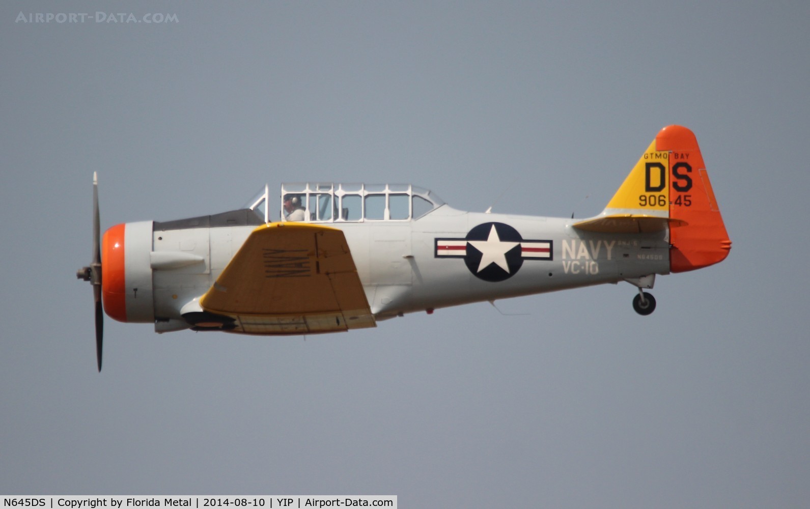 N645DS, 1944 North American SNJ-5 Texan Texan C/N 88-17678, SNJ-5