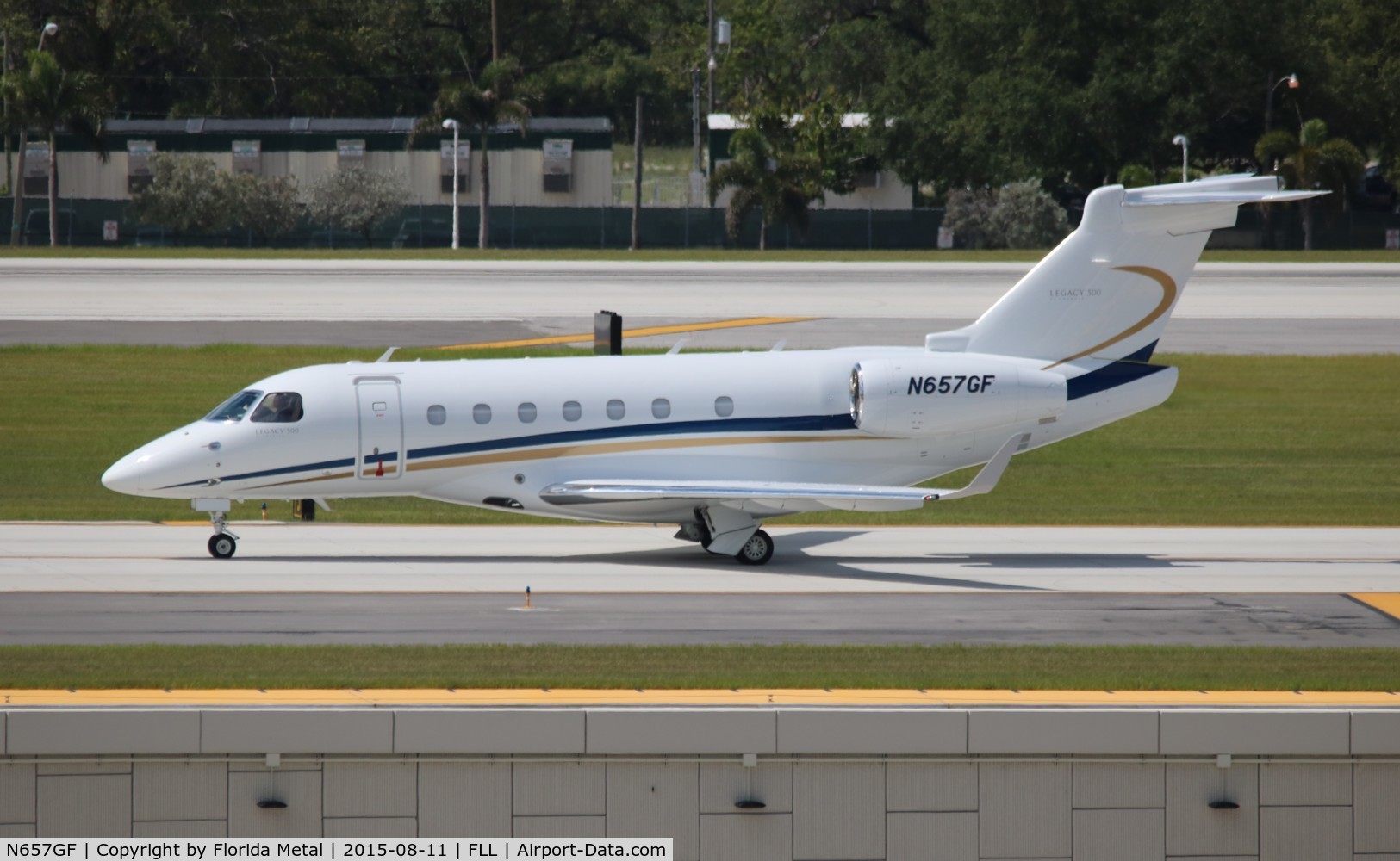 N657GF, 2015 Embraer EMB-550 Legacy 500 C/N 55000011, Legacy 500