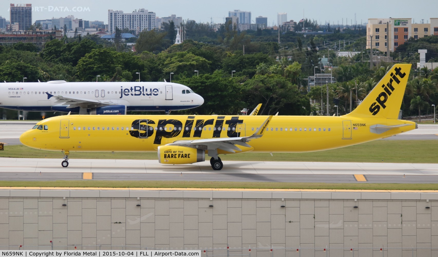 N659NK, 2015 Airbus A321-231 C/N 6770, Spirit