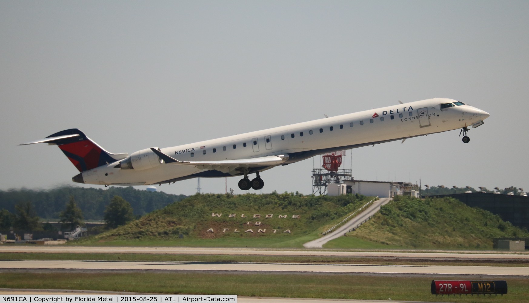 N691CA, 2007 Bombardier CRJ-900ER (CL-600-2D24) C/N 15136, Delta Connection CRJ-900