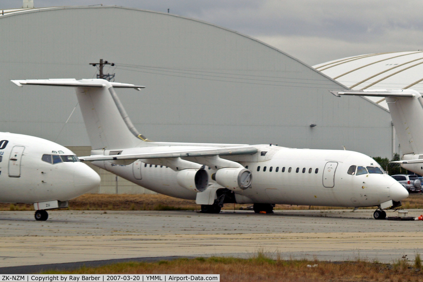 ZK-NZM, 1990 British Aerospace BAe.146-300 C/N E3173, BAe 146-300 [E3173] Melbourne-Tullamarine~VH 20/03/2007