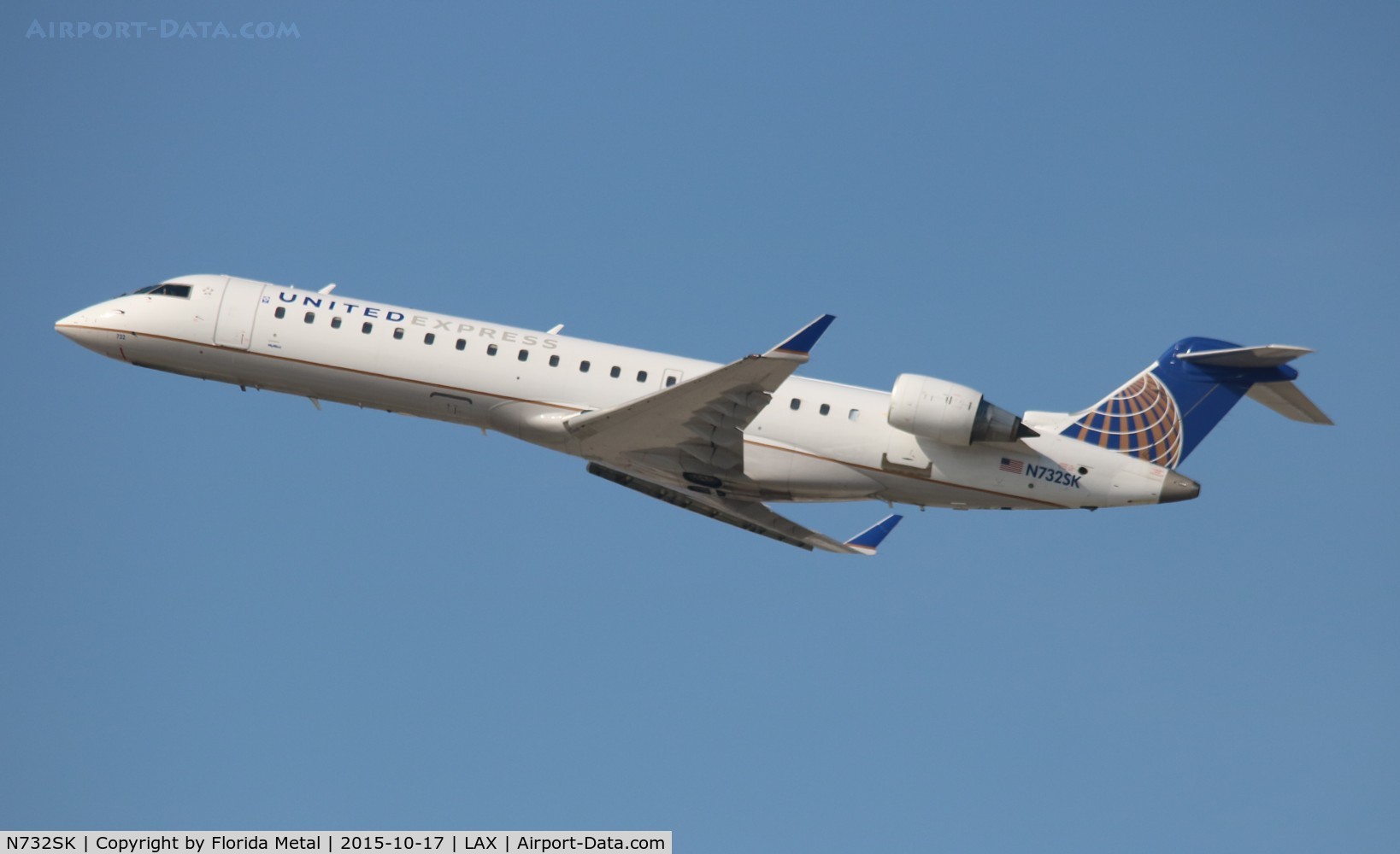 N732SK, 2005 Bombardier CRJ-700 (CL-600-2C10) Regional Jet C/N 10194, United Express