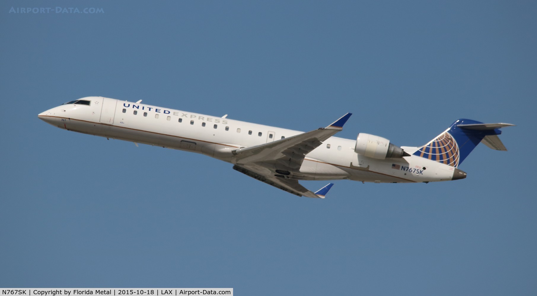 N767SK, 2005 Bombardier CRJ-702 (CL-600-2C10) Regional Jet C/N 10233, United Express