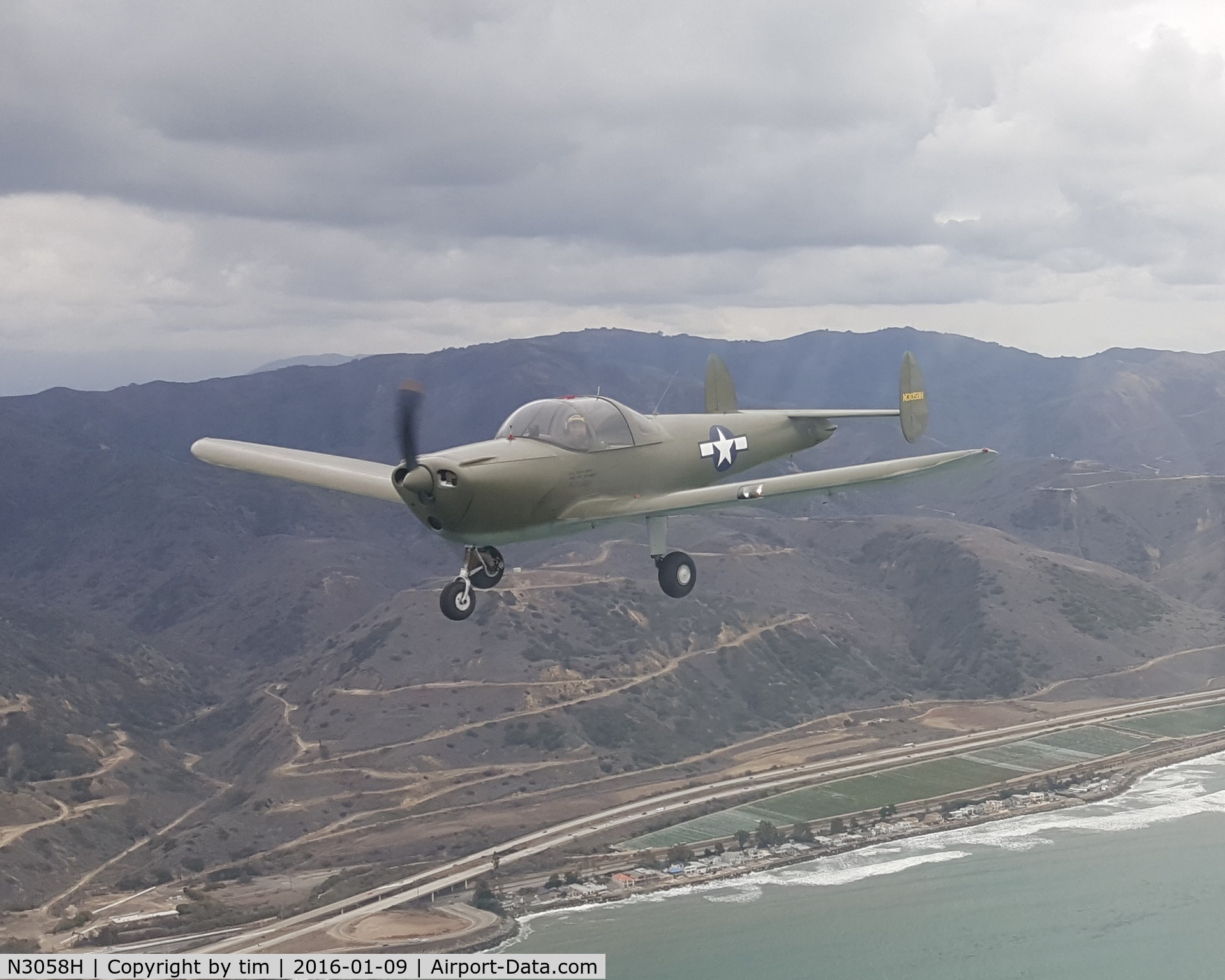 N3058H, 1946 Erco 415C Ercoupe C/N 3683, Ventura