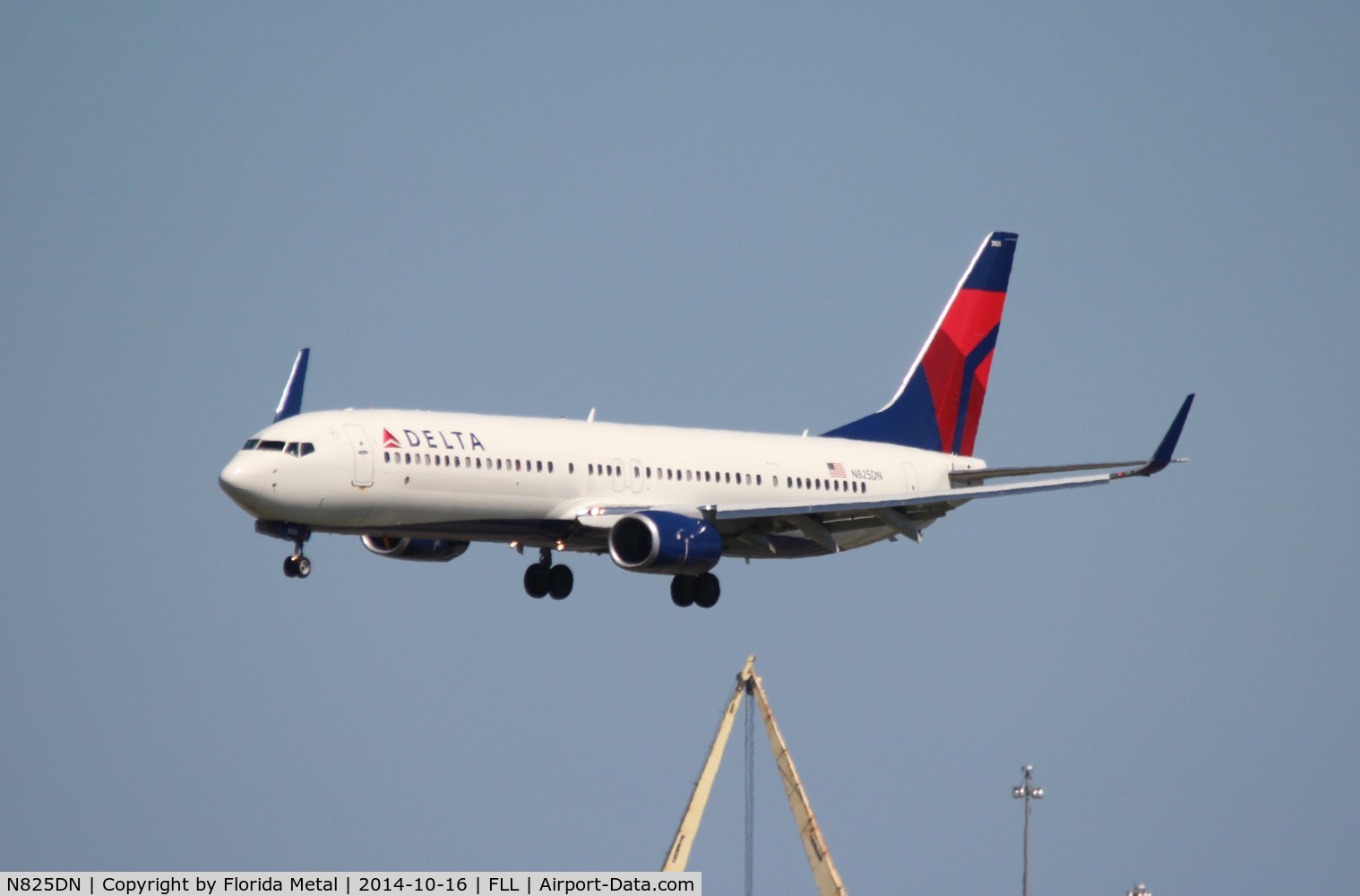 N825DN, 2014 Boeing 737-932/ER C/N 31936, Delta